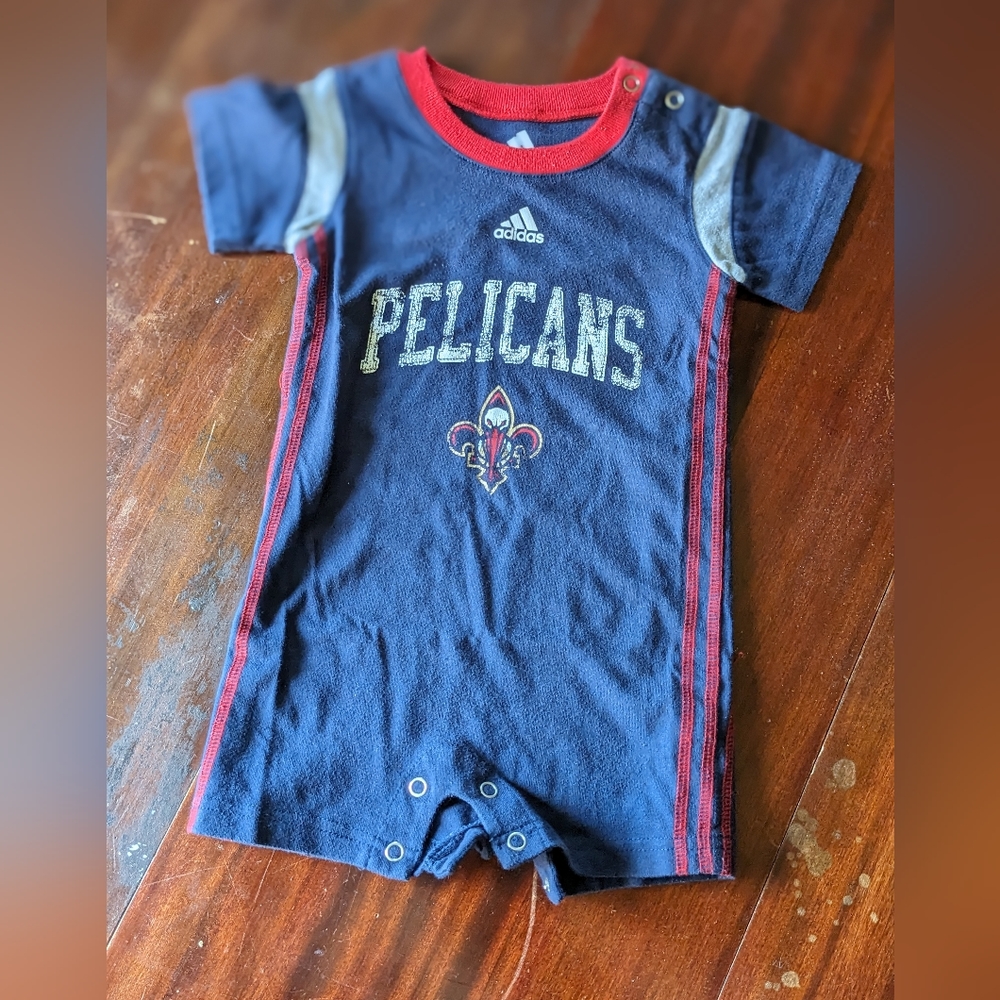 Adidas Romper New Orleans Pelicans sz 12M